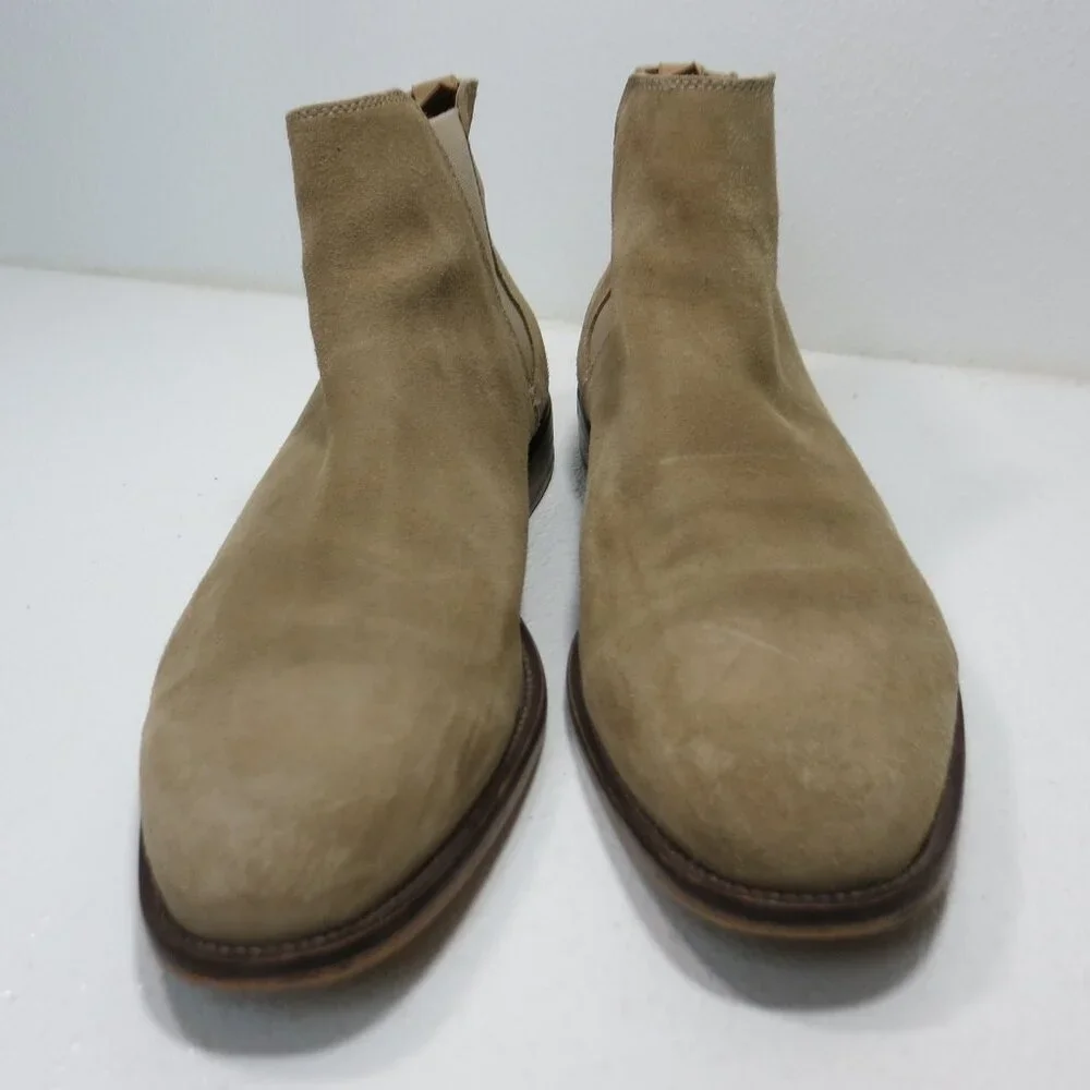 Aldo Chelsea Suede Leather Dress Fashion Boots Men's Footwear Botas Sz 12